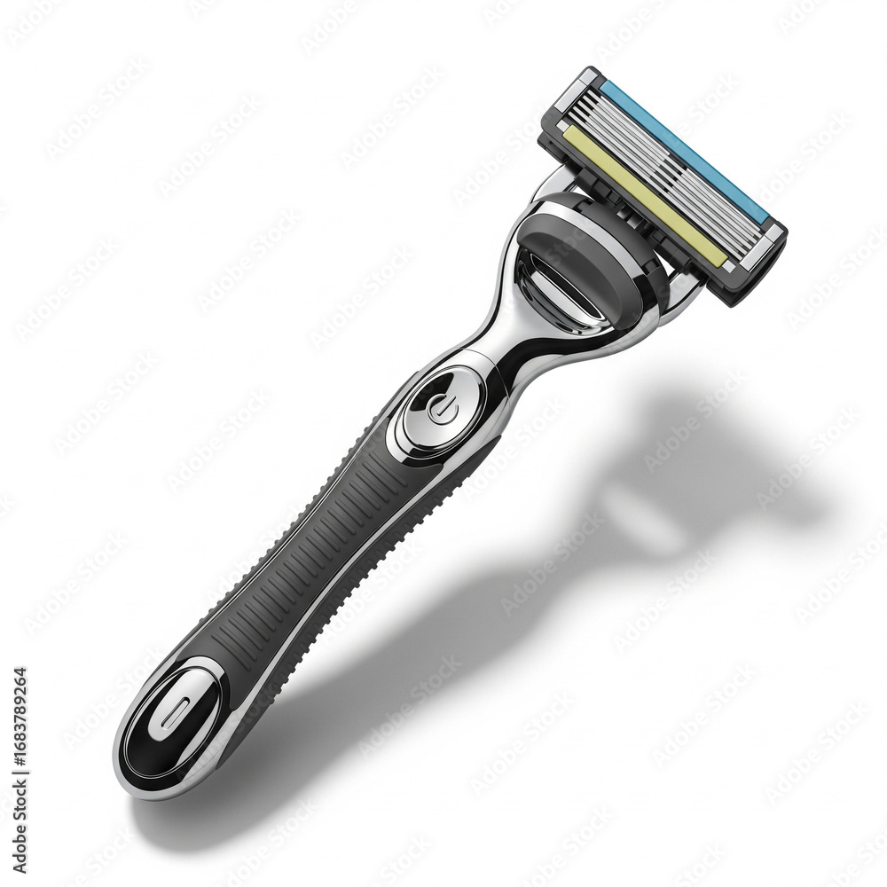 Fototapeta premium electric shaver isolated on white