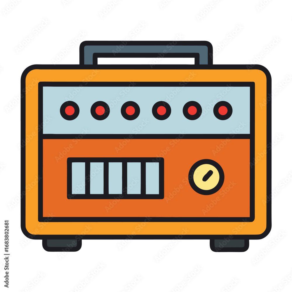 Fototapeta premium Radio Icon