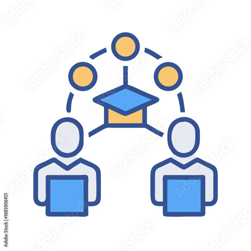Online education network connecting people with learning resources