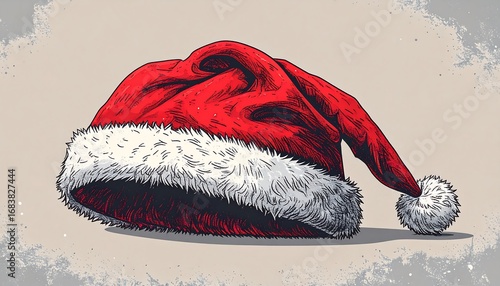 Christmas hat sketch