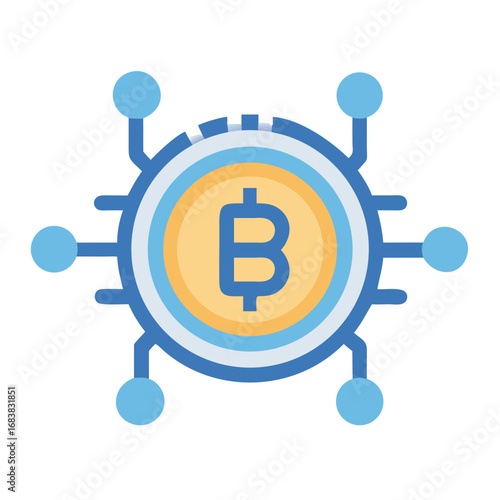 Bitcoin connected network with decentralized technology and global transactions