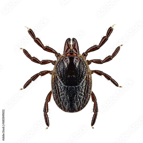 Tick isolated on transparent background