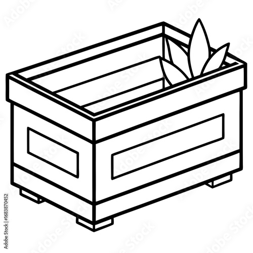Wooden Planter Box