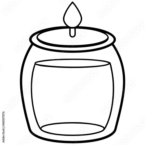 Designer Candle Jar