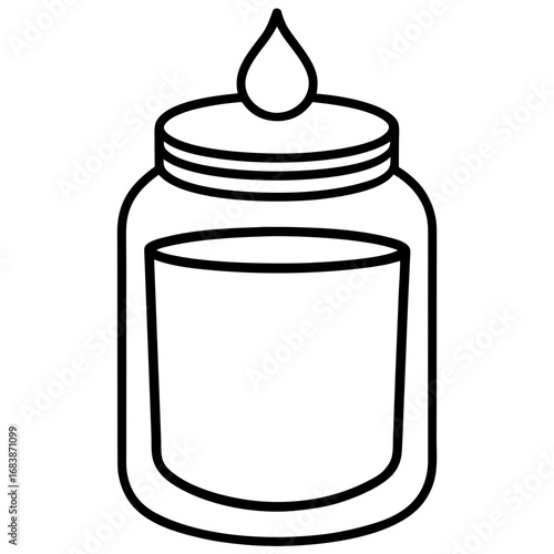 Designer Candle Jar