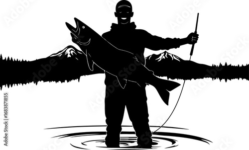 Mountain Fishing Trophy Catch
