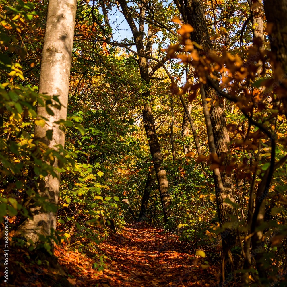 Autumn forest path (2)