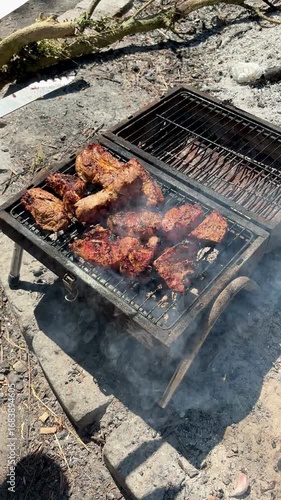Wallpaper Mural Outdoor Cooking at Nature Torontodigital.ca