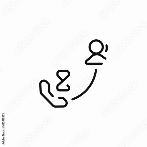 phone call customer support icon sign vector