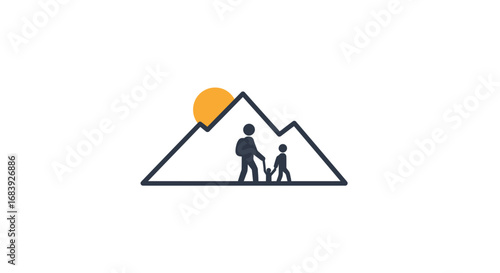 Promoting Family Wellness Through Outdoor Exploration and Guided Adventure Icon