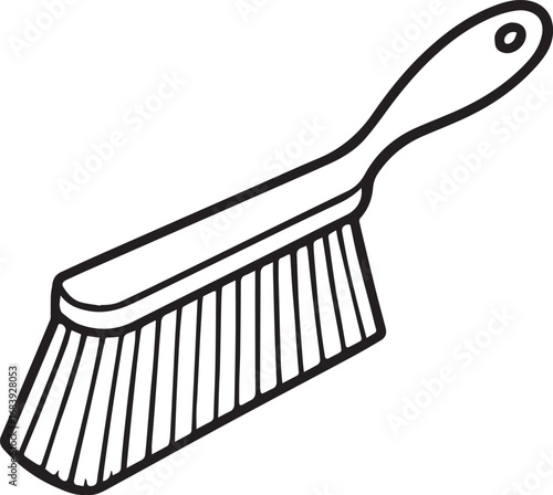 Clean Brush carpet brush icon vector