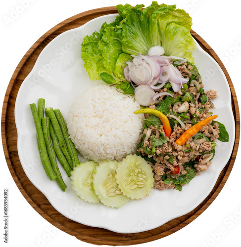 vegetables on a plate