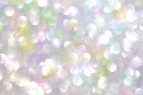 Bright pastel light bokeh background with soft and dreamy colors
