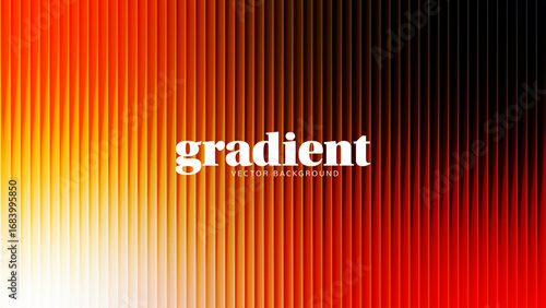 Ripple gradient background design. Modern distortion ripple glass texture effect. Abstract fractal effect ribbed glass texture with vibrant gradients smooth fluted horizontal vector bg