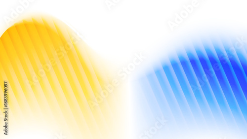 Ripple gradient background design. Modern distortion ripple glass texture effect. Abstract fractal effect ribbed glass texture with vibrant gradients smooth fluted vector bg