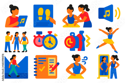 Collection of images that represent various activities and moods