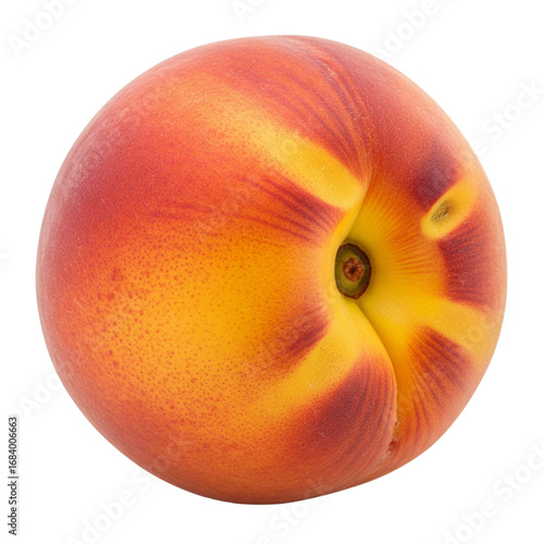 Fresh fruits and vegetables isolated on white background