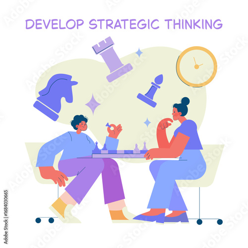 Developing Strategic Thinking Through Chess Game