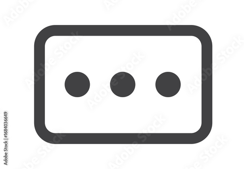 read more icon isolated on white background