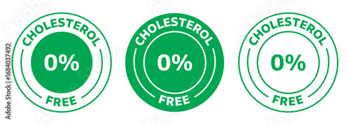 Low cholesterol icon. Vector Sign Symbol Design on white background. EPS 10
