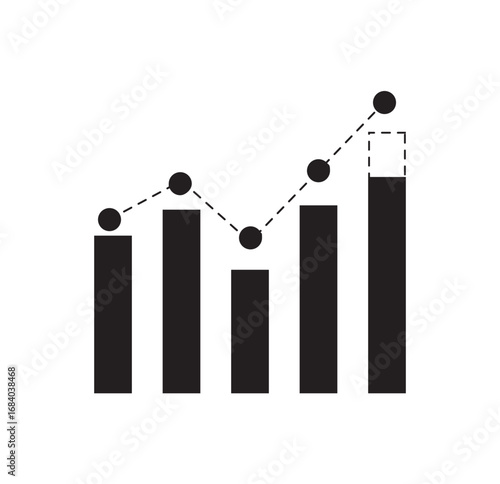 Predict icon. line Vector Illustration
