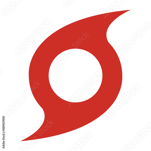 Hurricane icon. line Vector Illustration