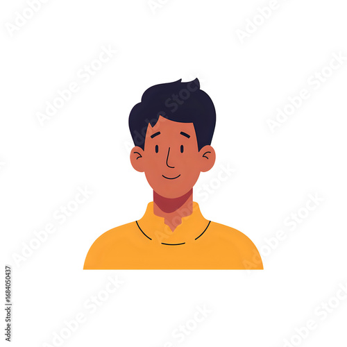 illustration of a teenager 