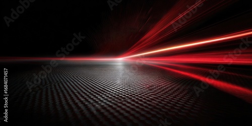 Wallpaper Mural Red light streaks on textured surface Torontodigital.ca