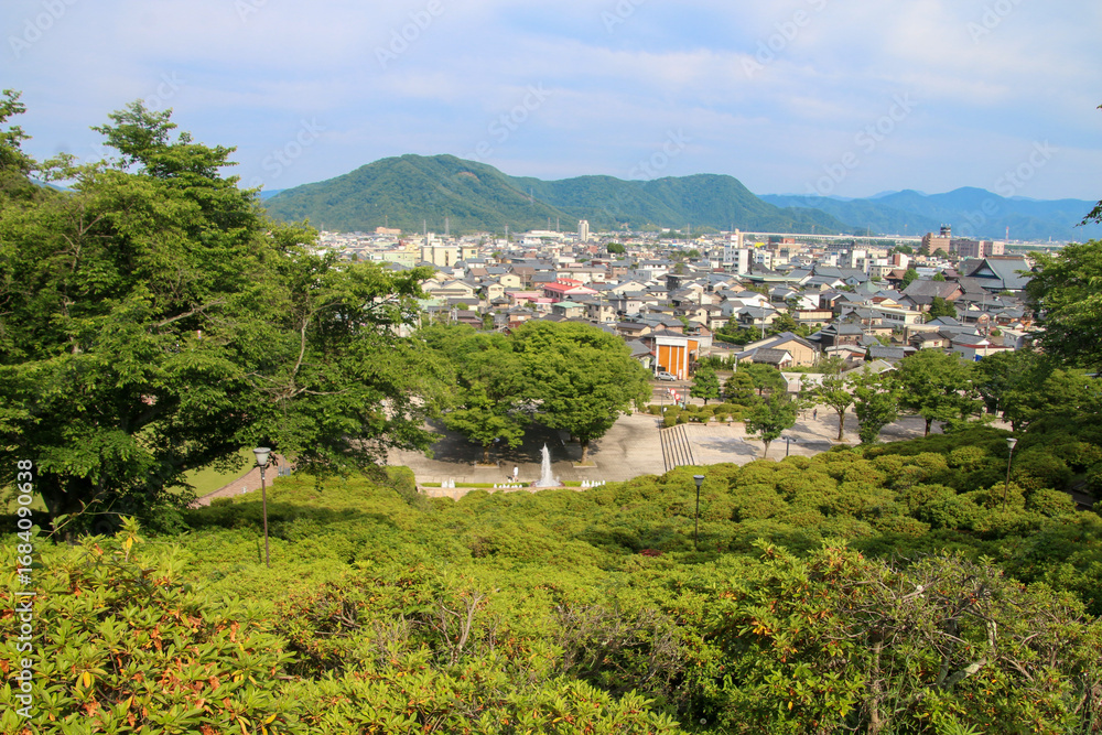 Obraz premium 西山公園