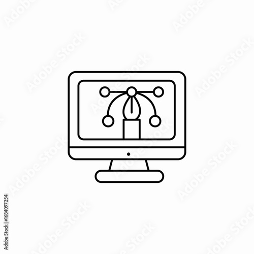 network connection icon sign vector
