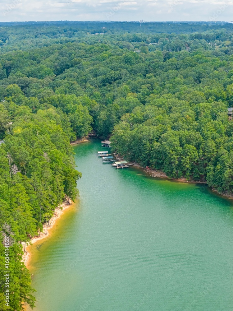 Fototapeta premium lake lanier, georgia