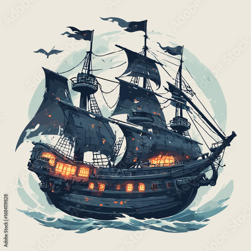 Ghost Ship Design Very Cool