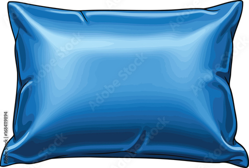 serene blue pillow soft, smooth, and dreamy sleep