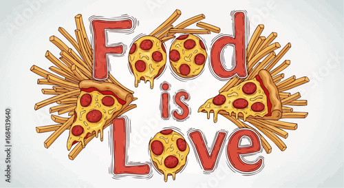 I love food day semptember 9 isometric illustration of people with cars and books showcasing modern lifestyle and family dynamics art vector