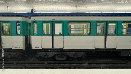 Photography Paris Metro Car