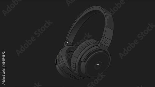 Stylish Over-Ear Headphones.