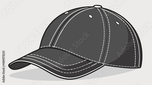 A Classic Baseball Cap Design.