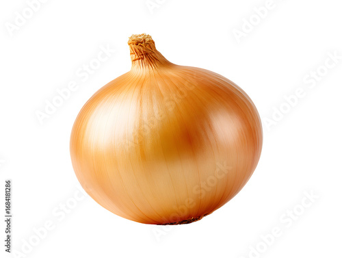 Wallpaper Mural A whole raw yellow onion with its golden, papery skin. A versatile kitchen staple, its sweet flavor is the foundation for countless recipes worldwide. Torontodigital.ca