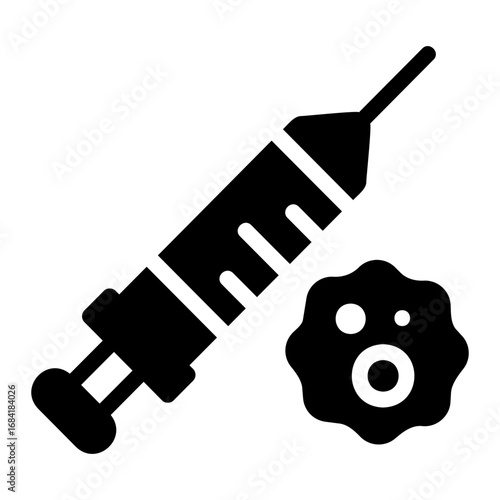 hormonal theraphy Solid icon