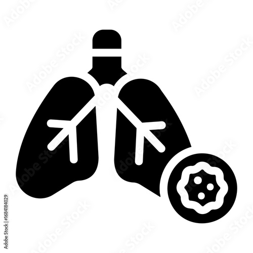 lung Solid icon