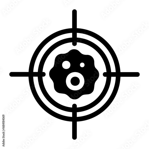 target Solid icon