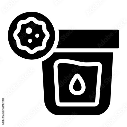 urine sample Solid icon