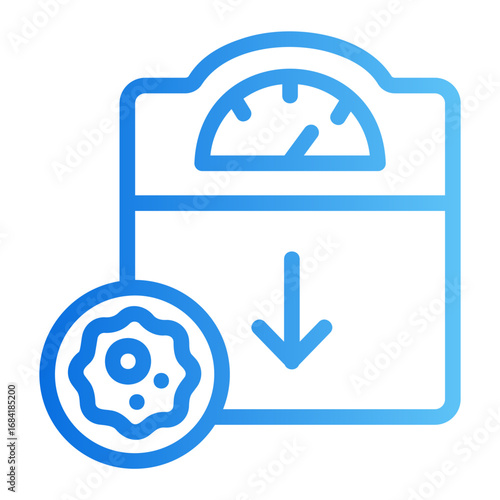 weight loss Gradient icon