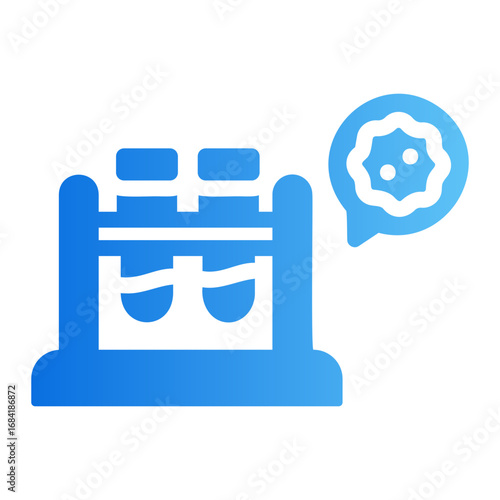 test tube Gradient icon