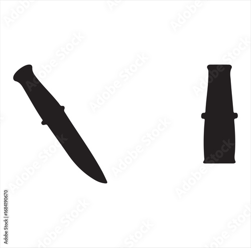 hunting vector silhouette