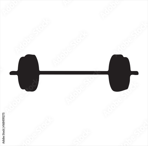 gym vector silhouette