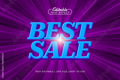 best sale editable text effect