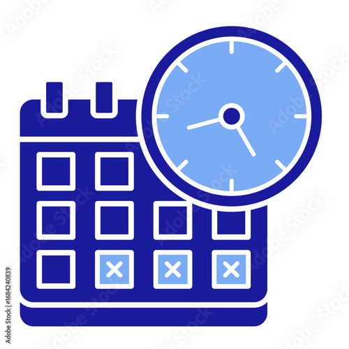 Deadline  Icon Set Multiple Style Collection