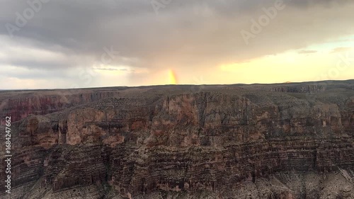 Grand Canyon, Arizona, EUA, sunset, desert, rock, valley, mountain