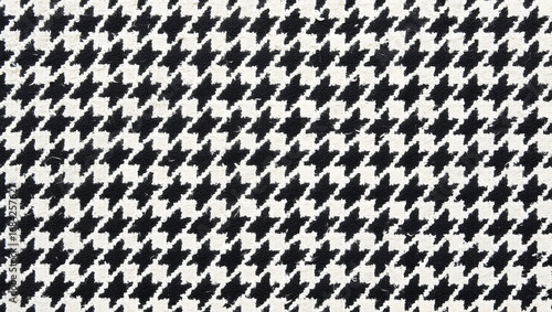 houndstooth wool fabric